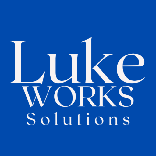 Luke works Logo